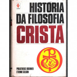 Capa de História da filosofia cristã - Philotheus Boehner; Etienne Gilson