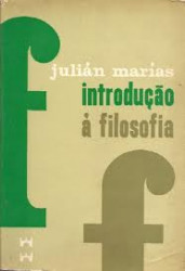 Capa de Introdução à Filosofia - Julián Marías