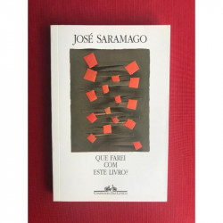 Capa de Que farei com este livro? - José Saramago