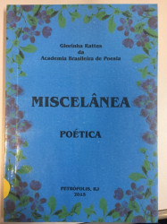 Capa de Miscelânea poética - Glorinha Rattes
