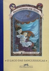 Capa de O lago das sanguessugas - Lemony Snicket