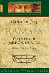 Capa de O templo de milhões de anos - Christian Jacq