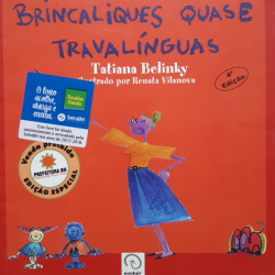 Capa de Brincaliques quase travalínguas - Tatiana Belinky