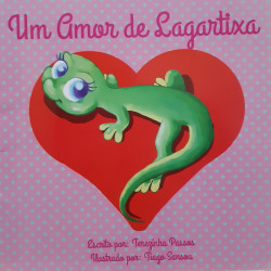 Capa de Um Amor de Lagartixa - Terezinha Passos