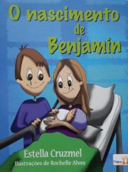 Capa de O Nascimento de Benjamim - Estella Cruzmel