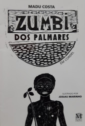 Capa de Zumbi dos Palmares em cordel - Madu Costa