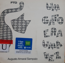 Capa de Um Gato Era Uma Vez - Augusto Amaral Sampaio