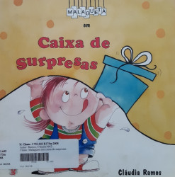 Capa de Caixa de surpresas - Cláudia Ramos
