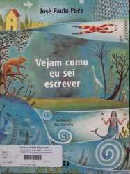 Capa de Vejam como eu sei escrever - José Paulo Paes