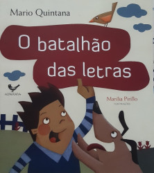 Capa de O batalhão das letras - Mario Quintana