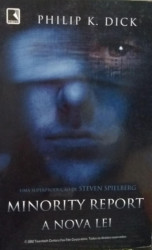 Capa de Minority Report - Philip K. Dick