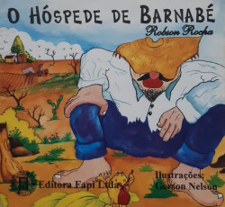 Capa de O hóspede de Barnabé - Robson Rocha