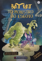 Capa de O Monstro do Esgoto - Roberto Panello