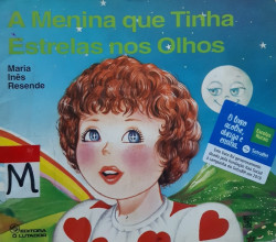 Capa de A Menina que Tinha Estrelas nos Olhos - Maria Inês Resende