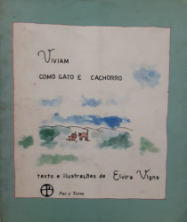 Capa de Viviam Como Gato e Cachorro - Elvira Vigna