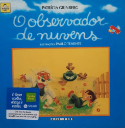 Capa de O observador de nuvens - Patrícia Grinberg