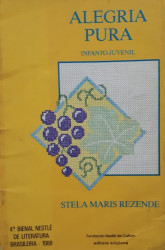 Capa de Alegria Pura - Stela Maris Resende