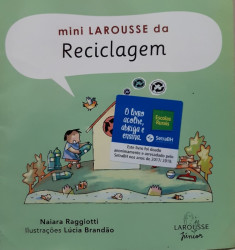 Capa de Mini Larousse da Reciclagem - Naiara Raggiotti