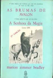 Capa de A senhora da magia - Marion Zimmer Bradley