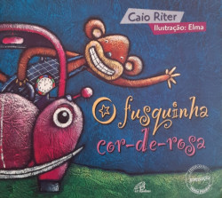 Capa de O fusquinha cor-de-rosa - Caio Riter