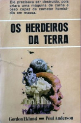 Capa de Os herdeiros da terra - Poul Anderson; Gordon Eklund