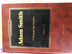 Capa de A riqueza das nações volume II - Adam Smith