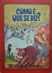 Capa de Palavras Opostas - Walt Disney Productions