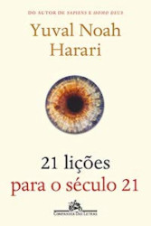 Capa de 21 lições para o século 21 - Yuval Noah Harari