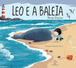 Capa de Leo e a baleia - Benji Davies