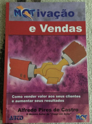 Capa de Motivação e vendas - Alfredo Pires de Castro