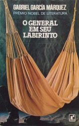 Capa de O general em seu labirinto - Gabriel García Márquez