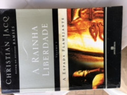 Capa de A espada flamejante - Christian Jacq