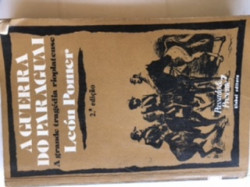 Capa de A Guerra do Paraguai - León Pomer