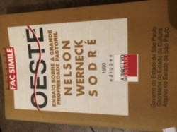 Capa de Oeste - Ensaio sobre a grande propriedade pastoril - Nelson Werneck Sodré