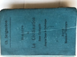 Capa de Histoire de la civilisation - Ch. Seignobos