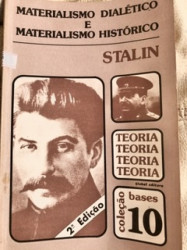 Capa de O Materialismo dialético e o materialismo histórico - Joseph Stálin