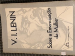 Capa de Sobre a Emancipação da Mulher - V.I.Lenin