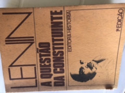 Capa de A questão da constituição - Vladímir Ilítch Lênin