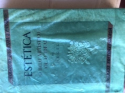 Capa de Estética - O Belo Artistico ou o Ideal Volume 1 - Hegel