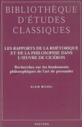 Capa de Les rapports de la rhétorique et de la philosophie dans louvre de Cicéron - Alain Michel