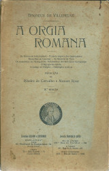 Capa de A Orgia Romana - Bagneux de Villeneuve