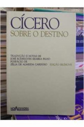 Capa de Sobre o Destino - Cícero