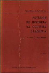 Capa de Estudos de história de cultura clássica II - Maria Helena da Rocha Pereira