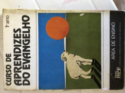 Capa de Curso de aprendizes do evangelho 1º Ano - Autores diversos; Área de Ensino; FEESP Federação espírita do Estado São Paulo