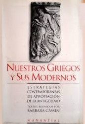 Capa de Nuestros Griegos e sus Modernos - Barbara Cassin