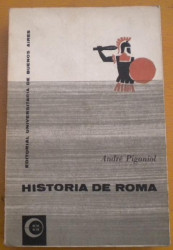 Capa de História de Roma - André Piganiol
