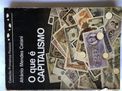 Capa de O que é capitalismo - Afrânio Mendes Catani