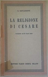 Capa de La Religione di Cesare - E. Giovannetti