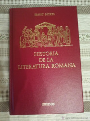 Capa de Historia De La Literatura Romana - Ernerst Bickel