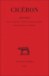 Capa de Discours. Tome I - Cicero